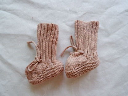 SnuggleBuds™ – Warme Gebreide Babyslofjes – Baby Winter Pantoffels