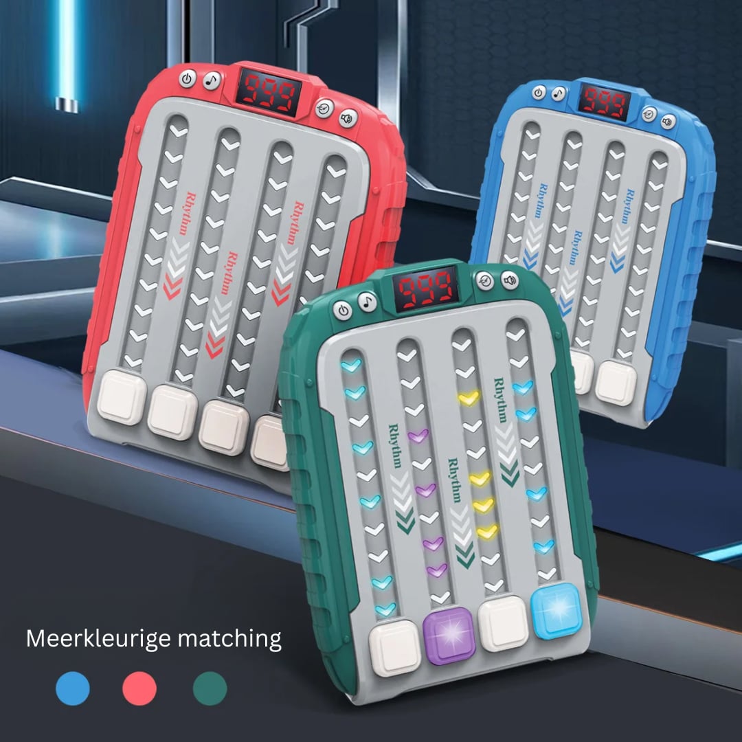 FocusRipple™ – Interactief Licht- en Geluidsspel – Stressverlichtend Reactiespel