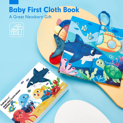 SensiTale™ – Montessori Voelboek met Hoog Contrast – Sensorisch Babyboekje
