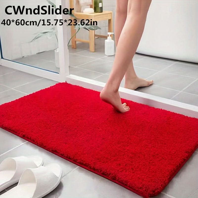 AquaSoftStripe™ – Dikke Absorberende Badmat – Antislip Badkamer Comfort