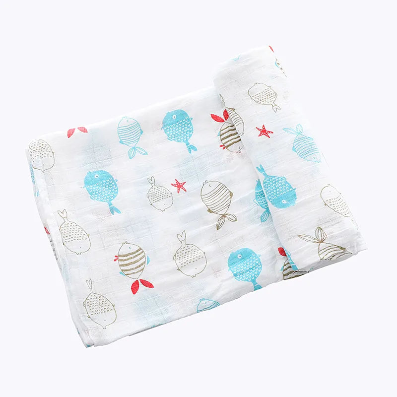 SnuggleCloth™ – Zacht Musselin Babydoek – Veelzijdige Comfortabele Wikkel