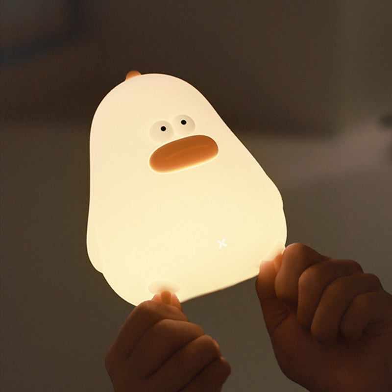 GlowKuik™ – Herlaadbare Siliciumlamp met USB – Zacht Warm Nachtlicht