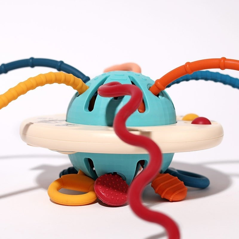 BabyPully™ – Montessori Zintuigen Speelgoed - Trek, Bijt en Ontdek