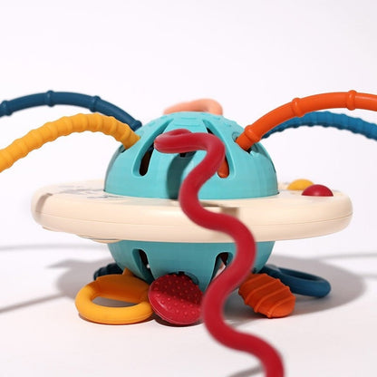 BabyPully™ – Montessori Zintuigen Speelgoed - Trek, Bijt en Ontdek