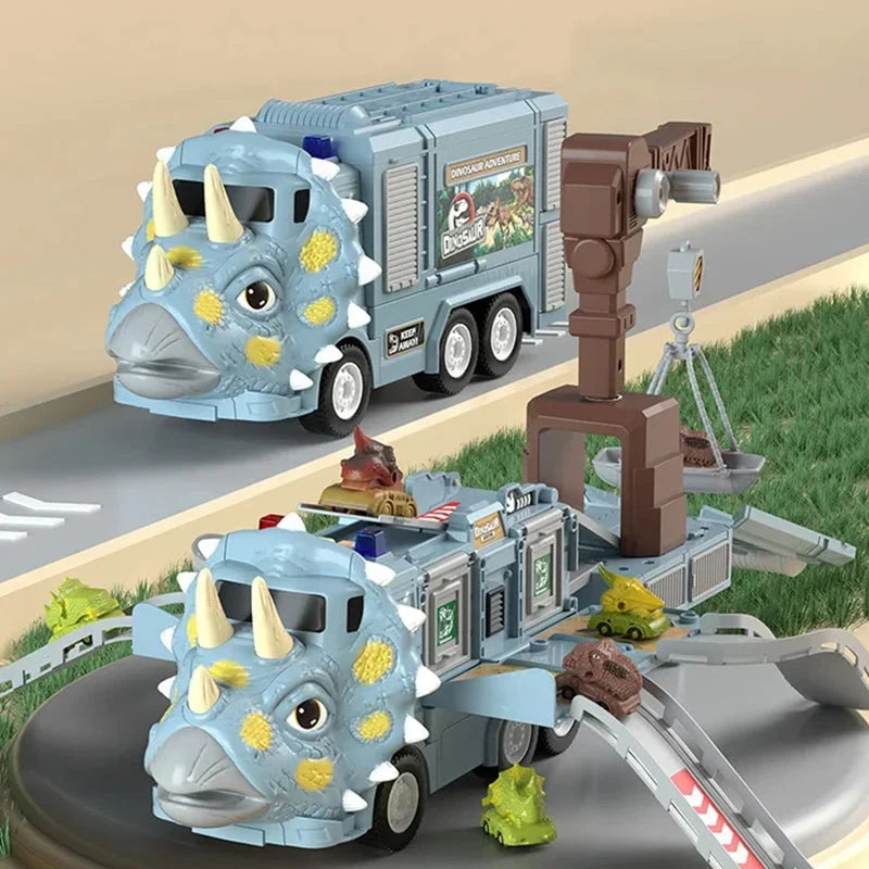 RexRover™ – Opvouwbare Dinosaurus Truck met Licht Geluid – Educatief Speelplezier voor Kinderen