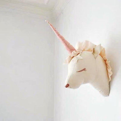 Wall Animals - Zachte Dierenwanddecoratie - Kinderkamer decoratie