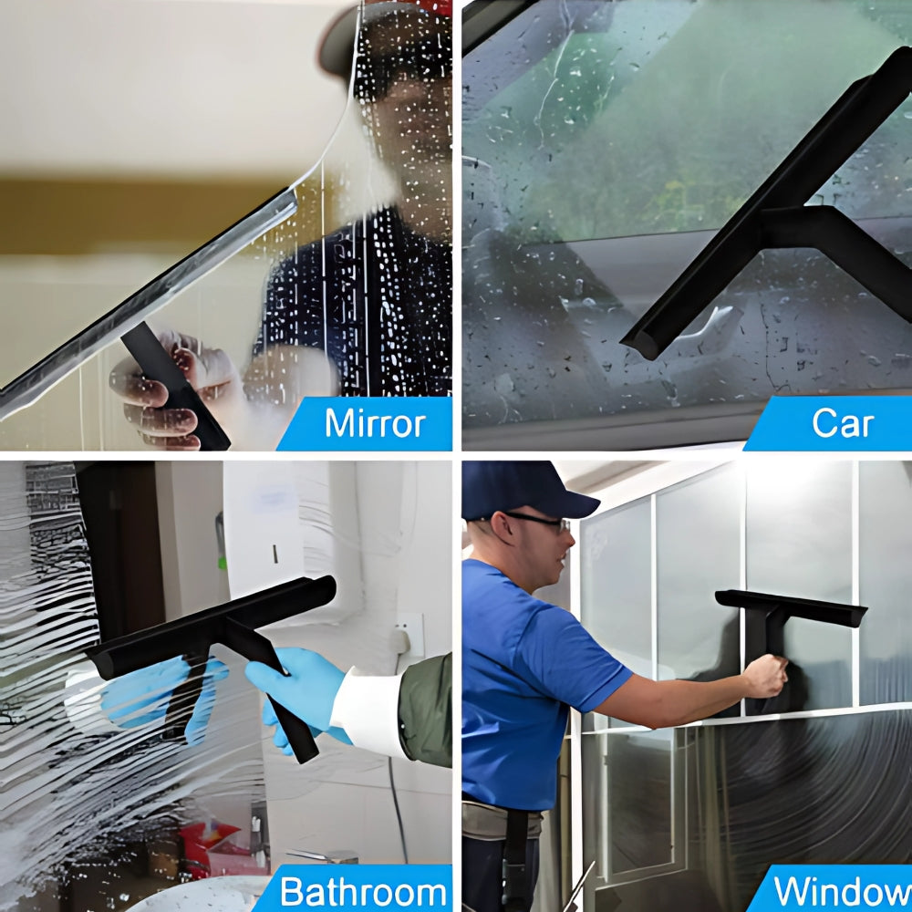 ClearSwipePro™ – Moderne Douchewisser met Siliconen – Streeploos Glas Reinigen