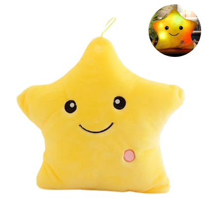 StarSnuggle™ – Lichtgevend LED Sterkussen – Magisch Nachtlamp Knuffelkussen