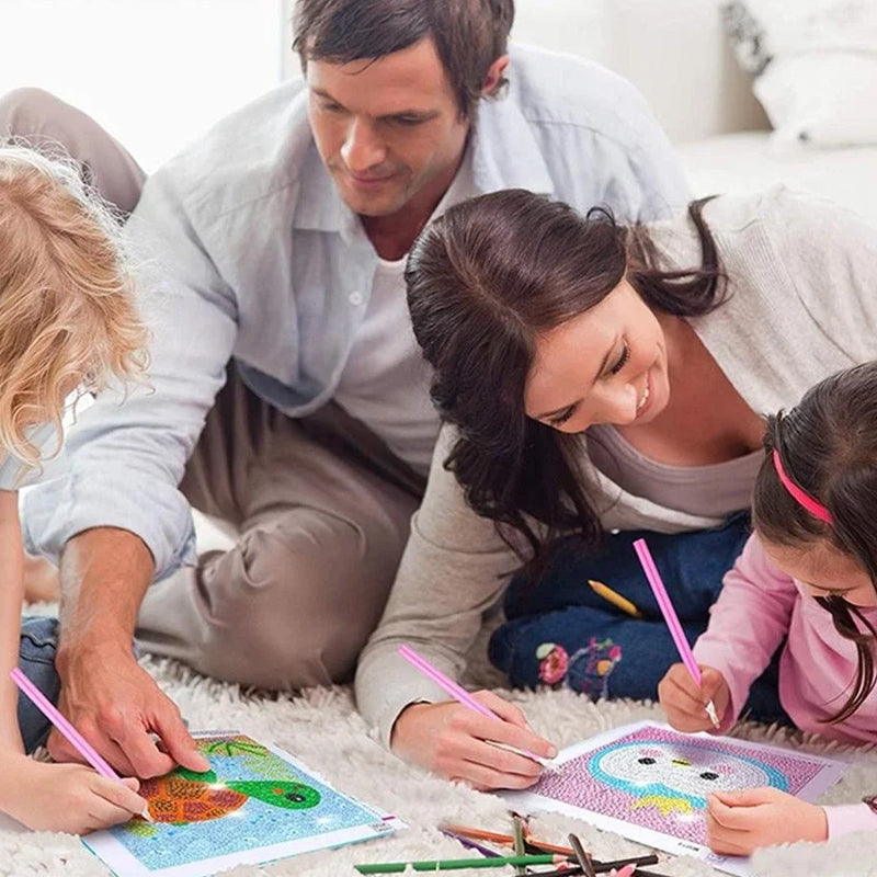Diamond DIY Sticker™ | Een leuk creatief knutselstuk voor kinderen