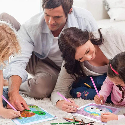 Diamond DIY Sticker™ | Een leuk creatief knutselstuk voor kinderen