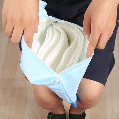 DryZip™ – Waterdichte Windeltas met Rits – Praktische Stroller Wetbag