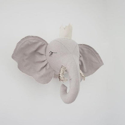 Wall Animals - Zachte Dierenwanddecoratie - Kinderkamer decoratie