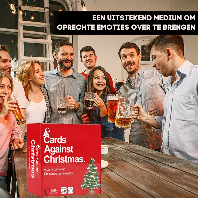 JollyDeck™ – Hilarisch Kerst Kaartspel – Partyspel voor Feestdagen