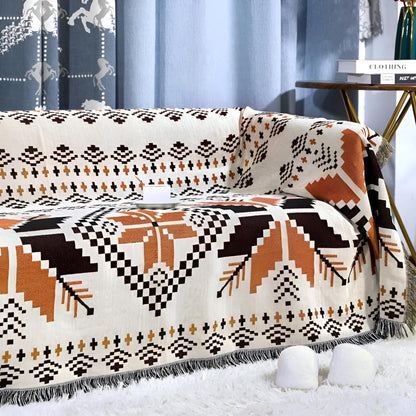 DesertVibe™ – Marokkaans Boho Picknickkleed – Bohemian buitenmat