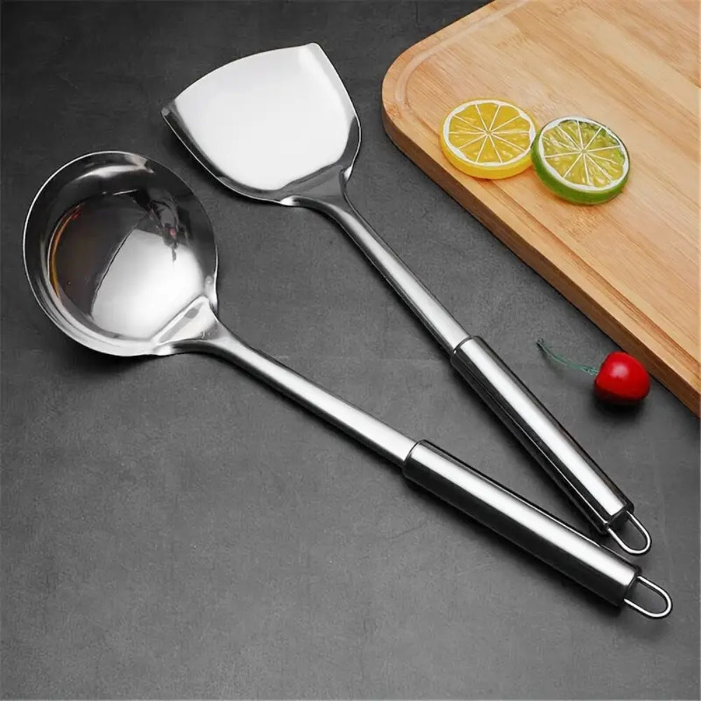SteelChefSet™ – RVS Keukengerei 5-Delig – Professioneel Kookhulpen Set