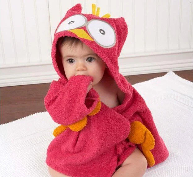 CuddleBath™ – Zacht en warm na het bad – Baby badjas
