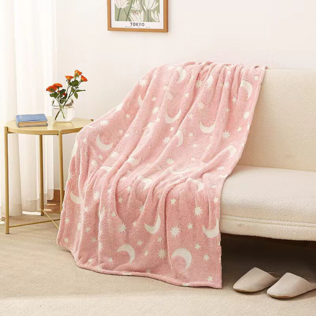 LumiBlanket™ – Stralend Slaapplezier voor Kleintjes - Glow in the dark deken