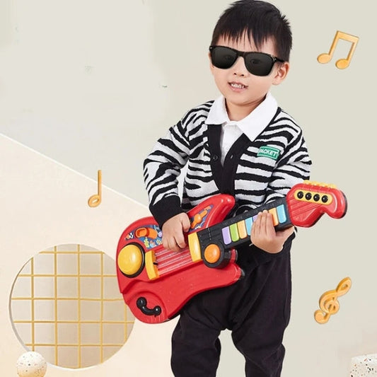 StrumStar™ – Interactieve Gitaar & Piano – Muzikaal Speelplezier voor Peuters