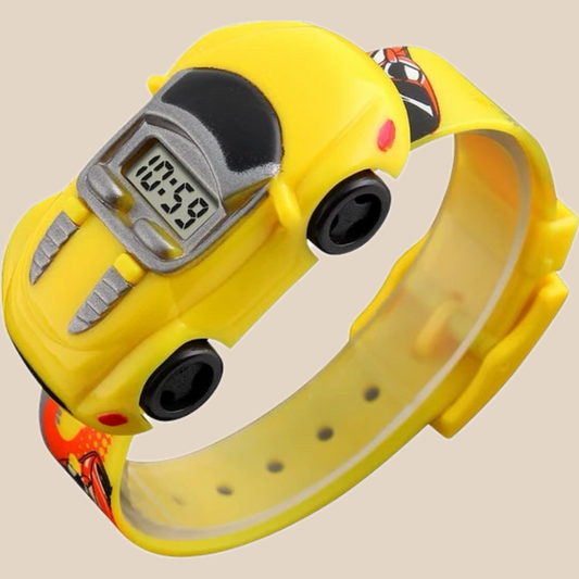 DriveTime™ – Auto-Thema Horloge voor Kinderen – Educatief Kinderaccessoire