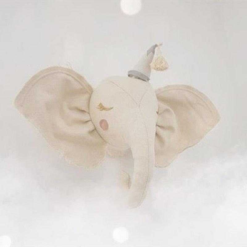 Wall Animals - Zachte Dierenwanddecoratie - Kinderkamer decoratie