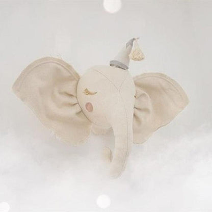 Wall Animals - Zachte Dierenwanddecoratie - Kinderkamer decoratie