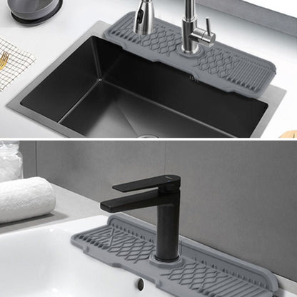 Aeris Gootsteenmat - Rubber, Waterafvoer met 5° Helling 3