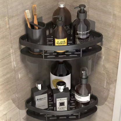 AlumaCurveShelf™ – Roestvrije Aluminium Doucheplank – Zelfklevende Wand Organizer