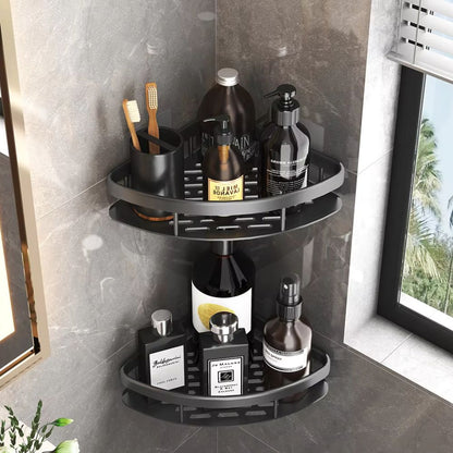 AlumaCurveShelf™ – Roestvrije Aluminium Doucheplank – Zelfklevende Wand Organizer