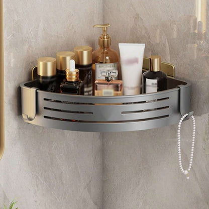 CornerAlumaRack™ – Zelfklevend Hoek Douche Rek – Roestbestendige Badkamer Organizer