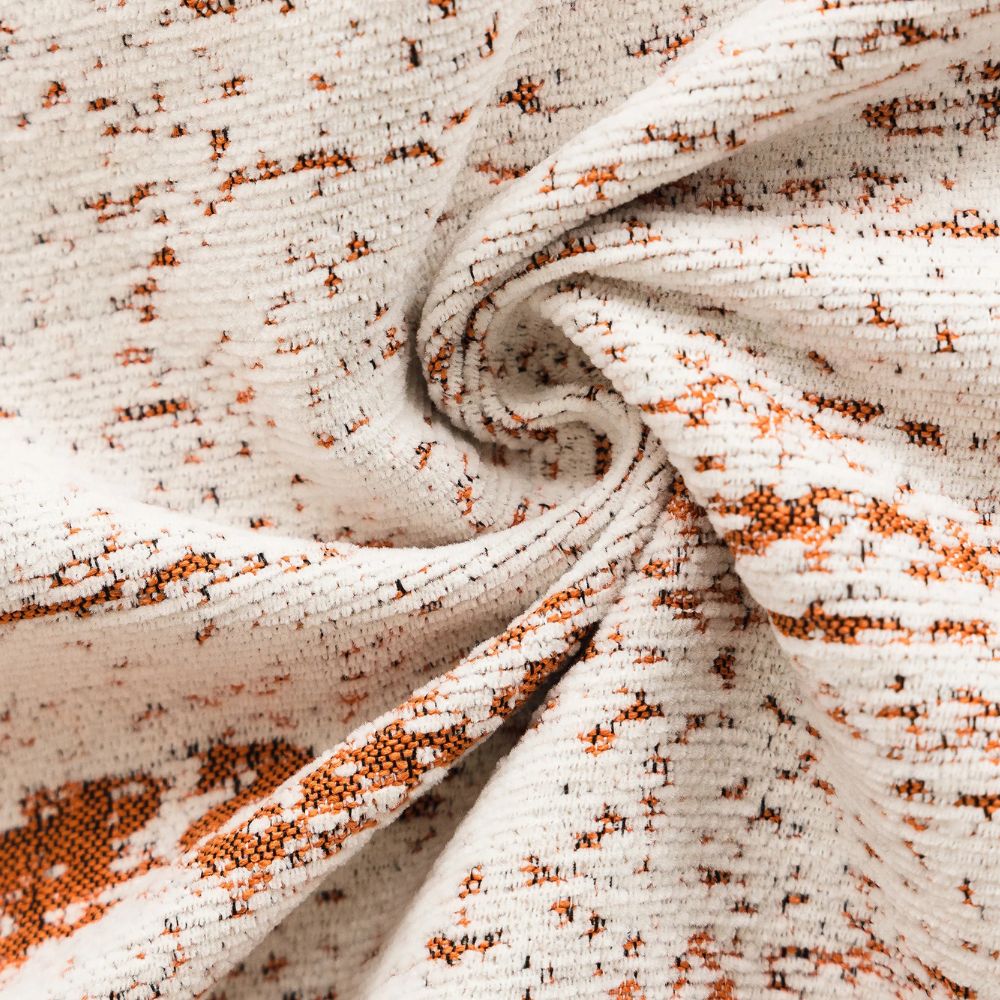Amandel Crest Bankhoes - Luxe Chenille, Comfortabel en Stijlvol 6