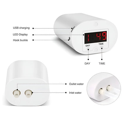 AquaSmart Bewateringspompcontroller - Automatisch, Compact en Oplaadbaar 5