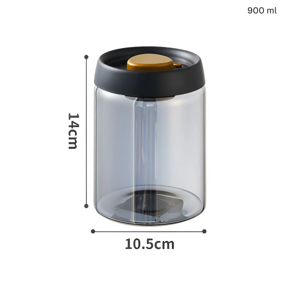 AromaGuard Koffiebus - Glas, Luchtdicht Bewaren 6