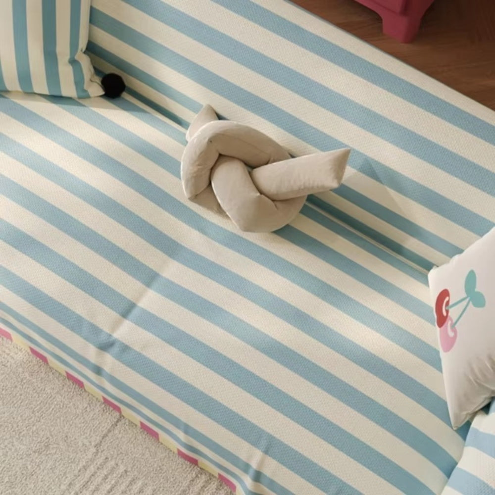 Astra Bankhoes - Microvezel, Pastel Gestreept voor IKEA Bank 5