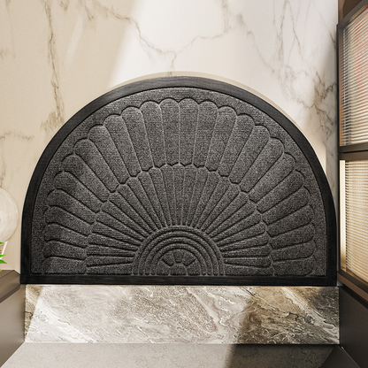 Astra Deurmat - Antislip Rubber, Halfrond Ontwerp voor Binnen en Buiten 0