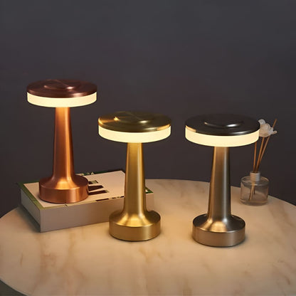 Aura Dome Tafellamp - Draadloos, Retro Design, Oplaadbaar 1