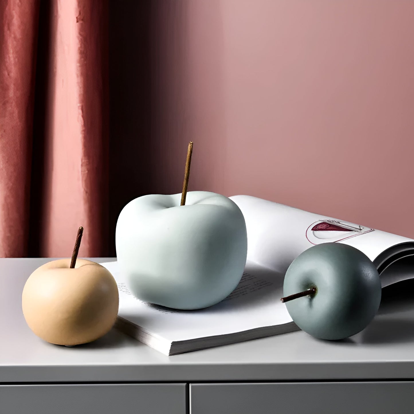 Aurea Ornament - Handgemaakt Keramiek, Pasteltinten 4