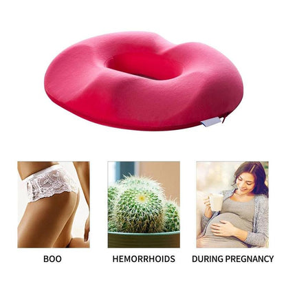 Avero Donut Zitkussen - Traagschuim, Ergonomisch Ontwerp voor Comfort 2
