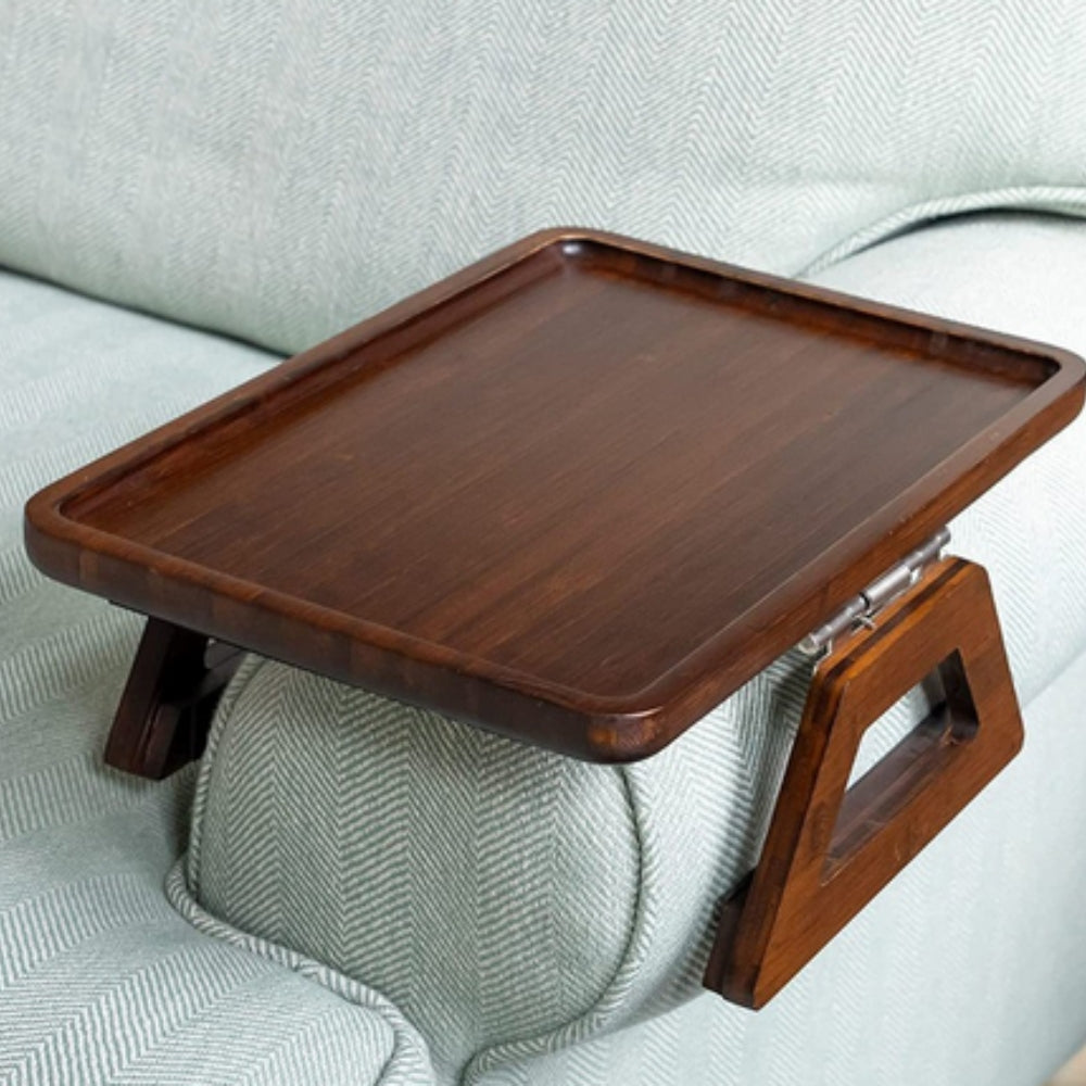 Bamboo Bliss Armtafel - Verstelbaar Bamboe, Ruimtebesparend 4