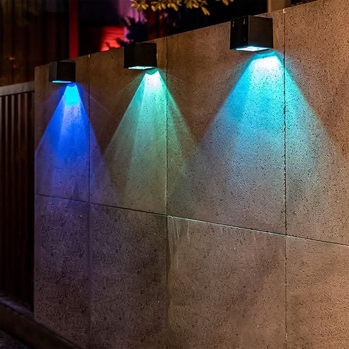 Bamboo Buiten Wandlamp - Solar LED, Weerbestendig Modern Design 4