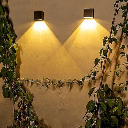 Bamboo Buiten Wandlamp - Solar LED, Weerbestendig Modern Design 5