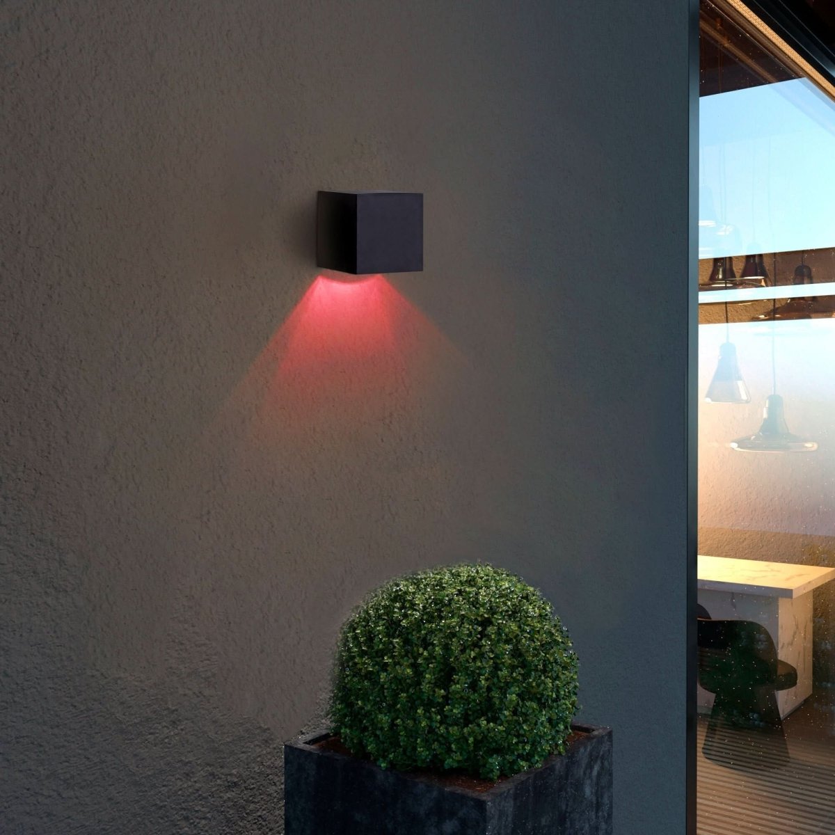 Bamboo Buiten Wandlamp - Solar LED, Weerbestendig Modern Design 6