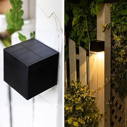Bamboo Buiten Wandlamp - Solar LED, Weerbestendig Modern Design 7