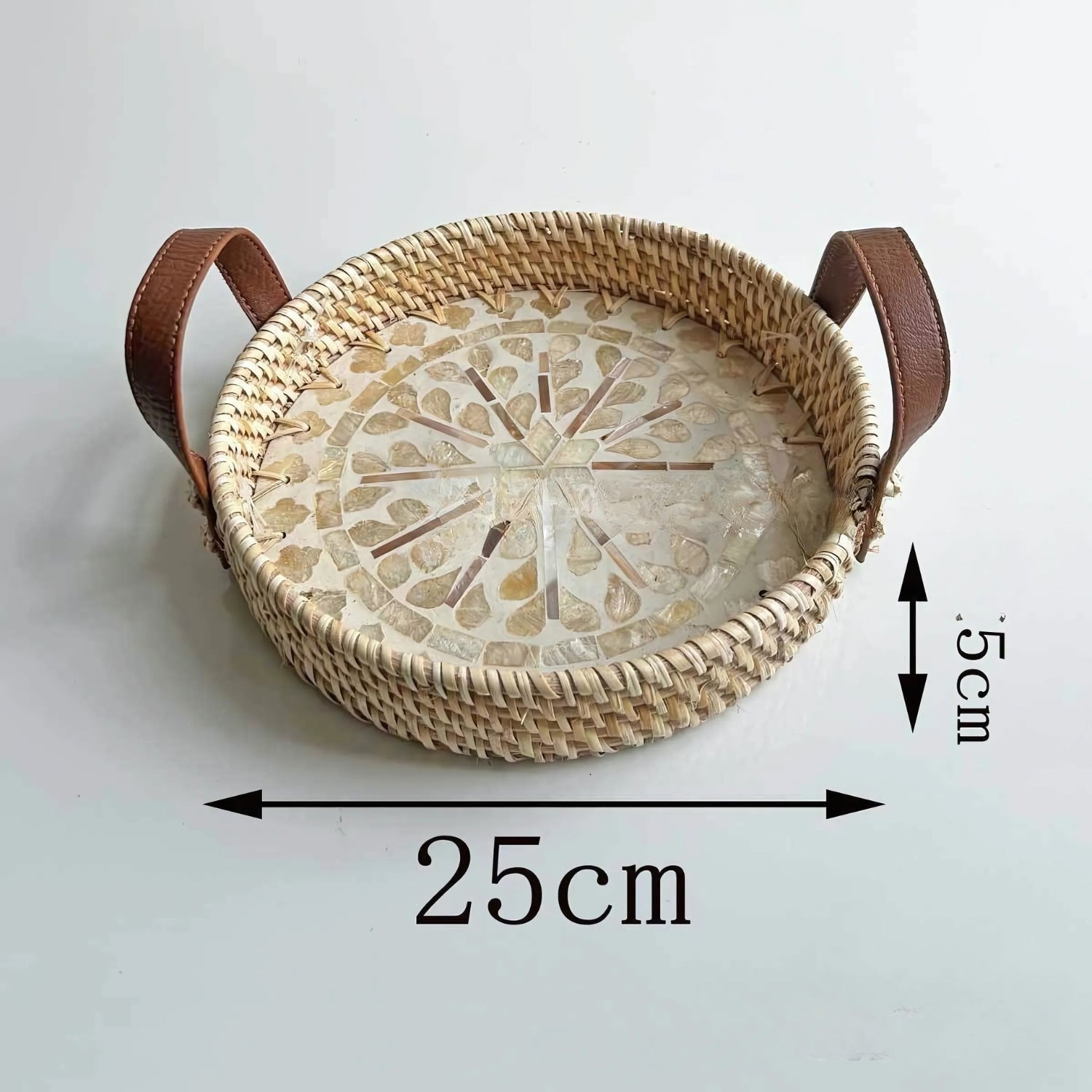 Bastia Rotan Dienblad - Handgemaakt, Duurzaam 7