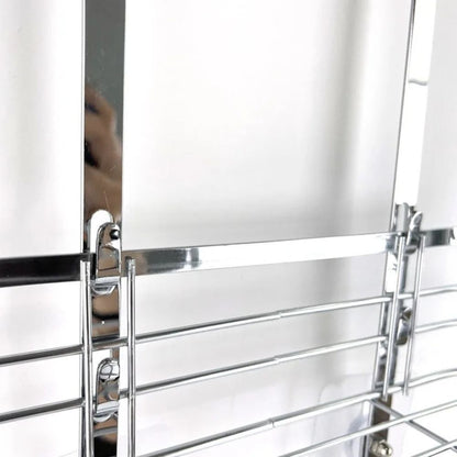 TriTierShower™ – 3-Laags Douche Organizer Caddy – Boorvrije Wandplank Opslag