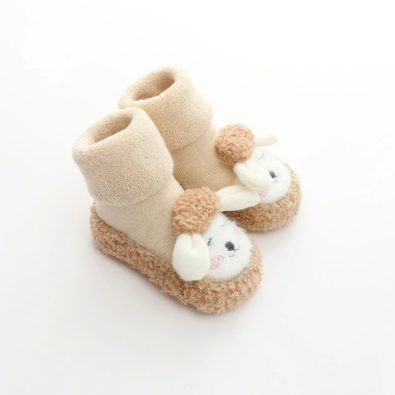 KnuffelPootjes - Schattige pluchen anti-slip schoenen