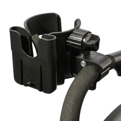 FeedMate™ – Fleshouder met Telefoonvak – Kinderwagen Accessoire