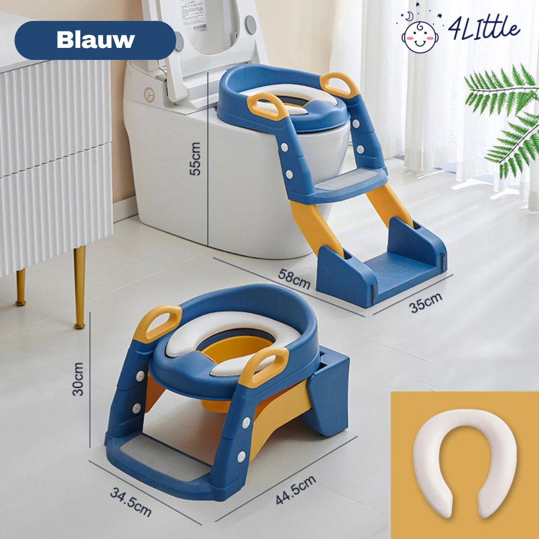 4Little - Toiletzitje voor peuters met anti-slip ladder