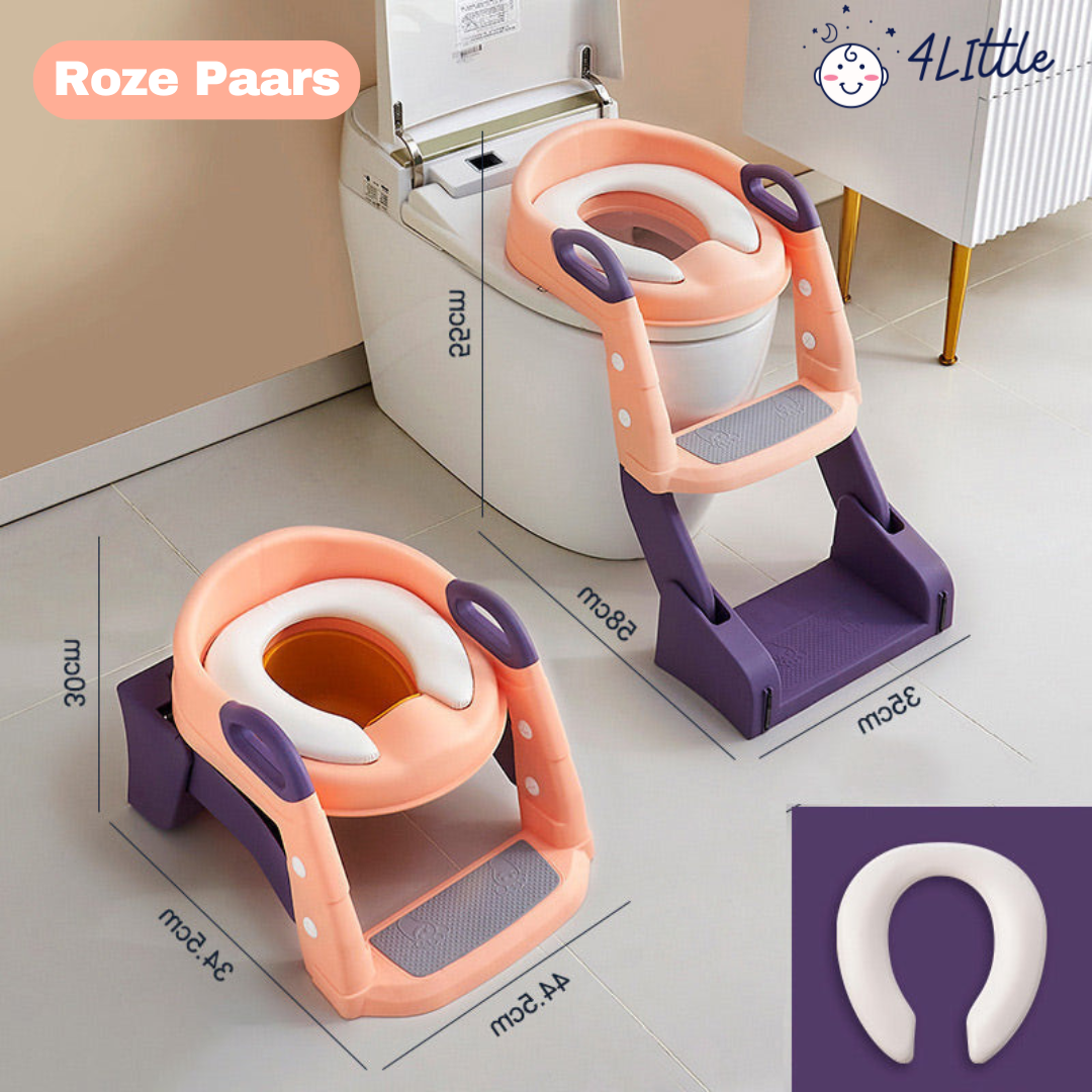 4Little - Toiletzitje voor peuters met anti-slip ladder