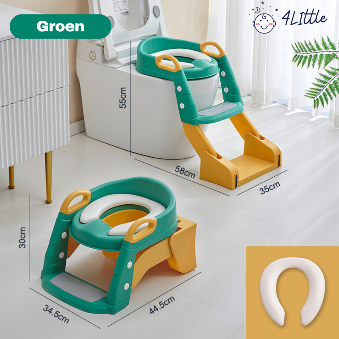 4Little - Toiletzitje voor peuters met anti-slip ladder