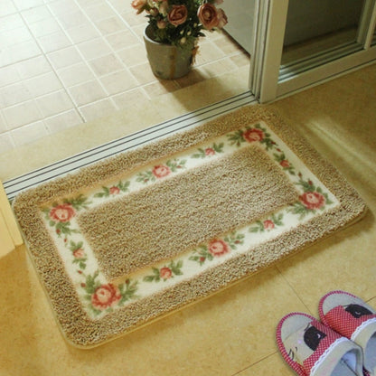Bloemige Badmat Antislip - Zachte Microvezel, Sneldrogend, 60x40 cm 10